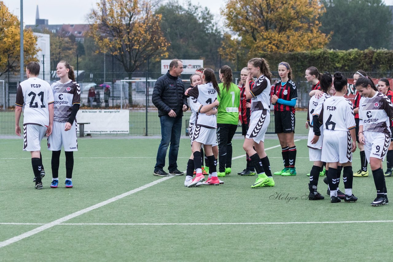 Bild 312 - B-Juniorinnen FC St.Pauli . Braedstrup IF : Ergebnis: 4:1